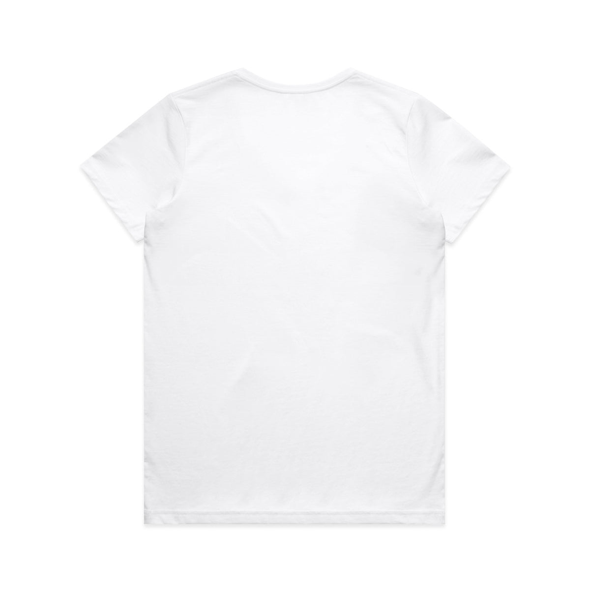 AS Colour Wo's Maple V Neck Tee – white - back