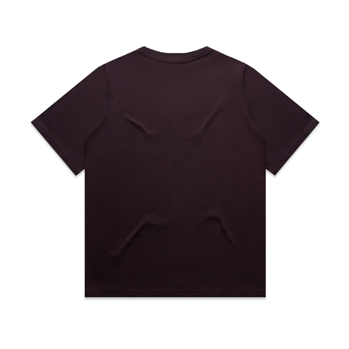 AS Colour Wo's Heavy Tee – plum - back