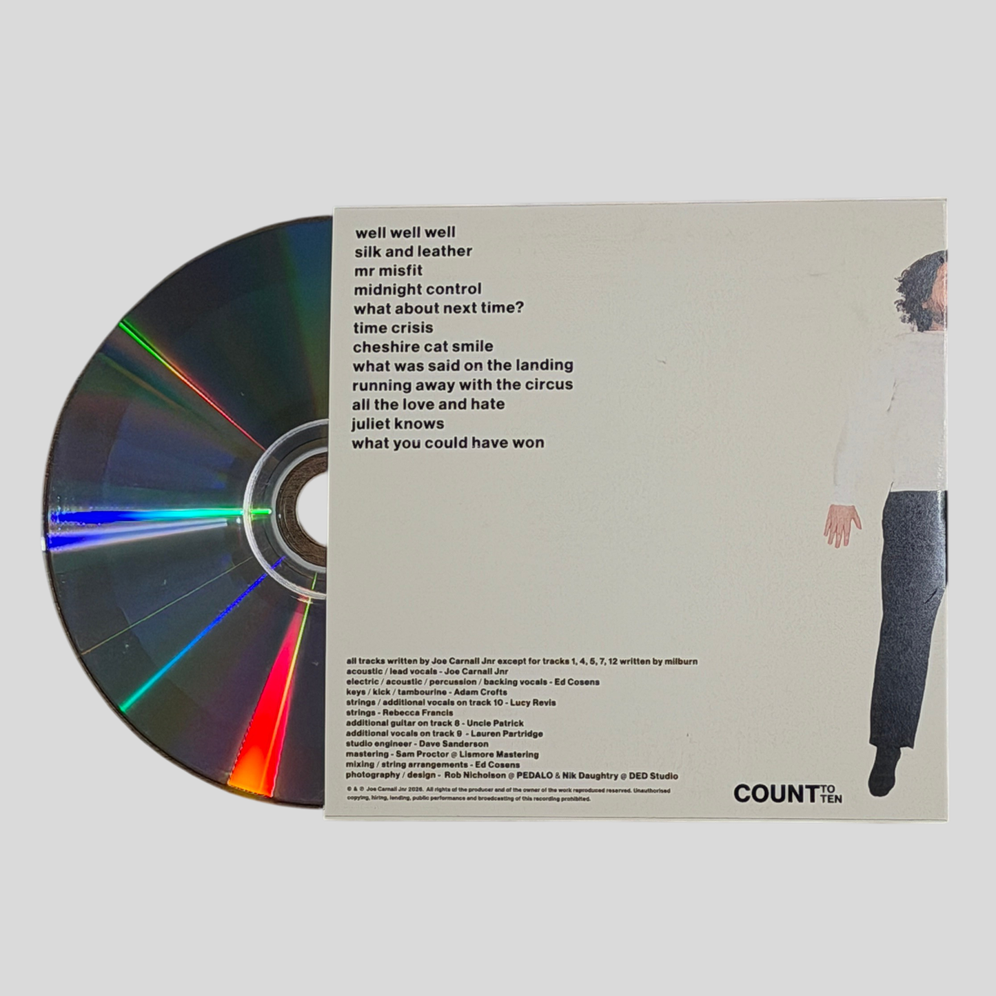 Joe Carnall Jnr Acoustic (ish) vol. 1 - SIGNED CD