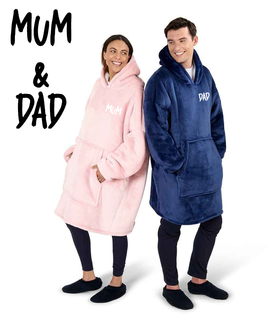 Premium "Snuggie" Snuggle Hooded Blanket