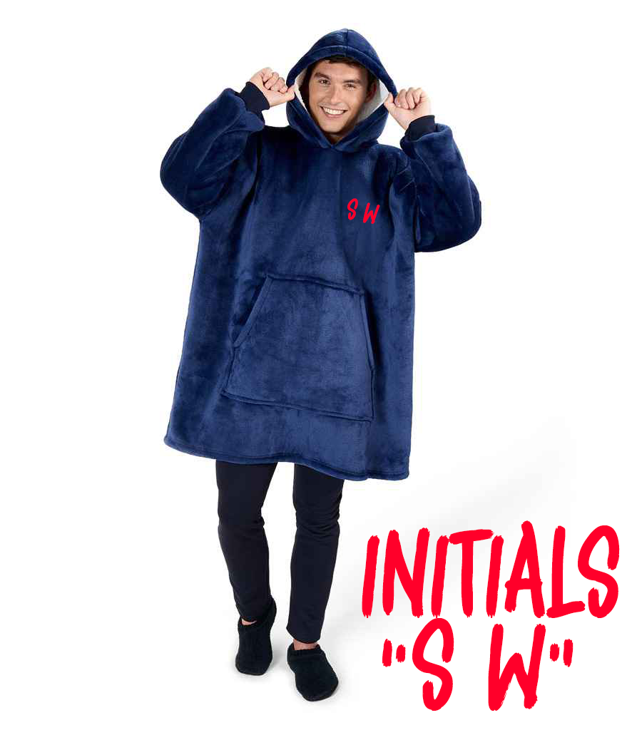 Premium "Snuggie" Snuggle Hooded Blanket