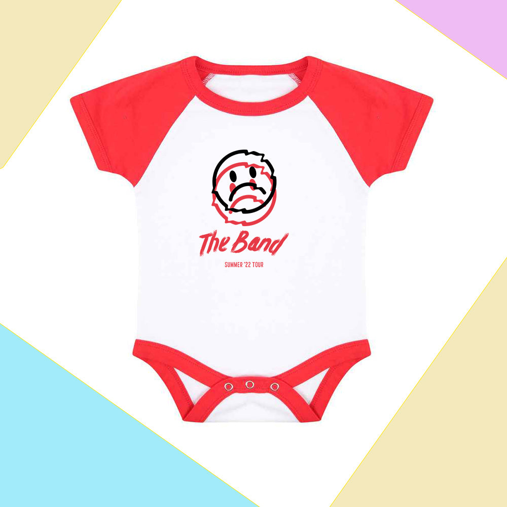 Short Sleeve Baseball Baby Grow Bodysuit