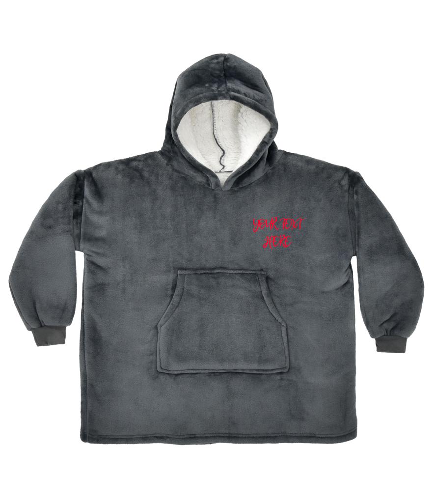 Premium "Snuggie" Snuggle Hooded Blanket