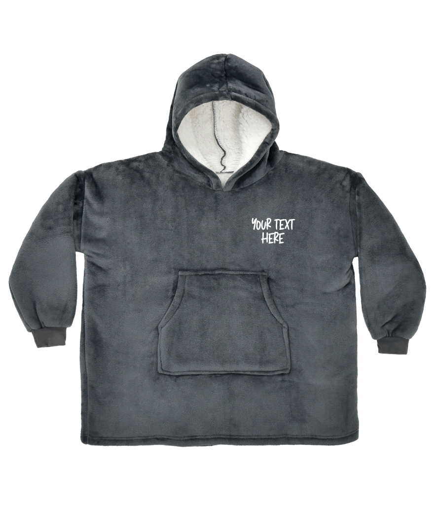 Premium "Snuggie" Snuggle Hooded Blanket