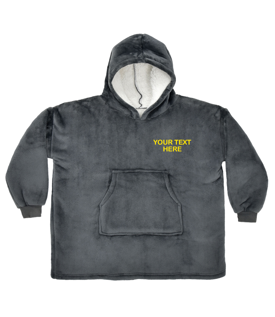 Premium "Snuggie" Snuggle Hooded Blanket