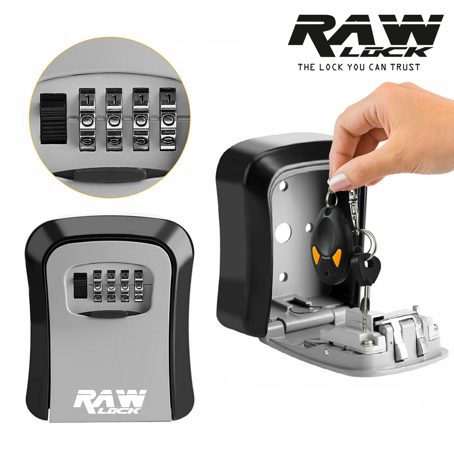 RAW Lock - Key Safe Box