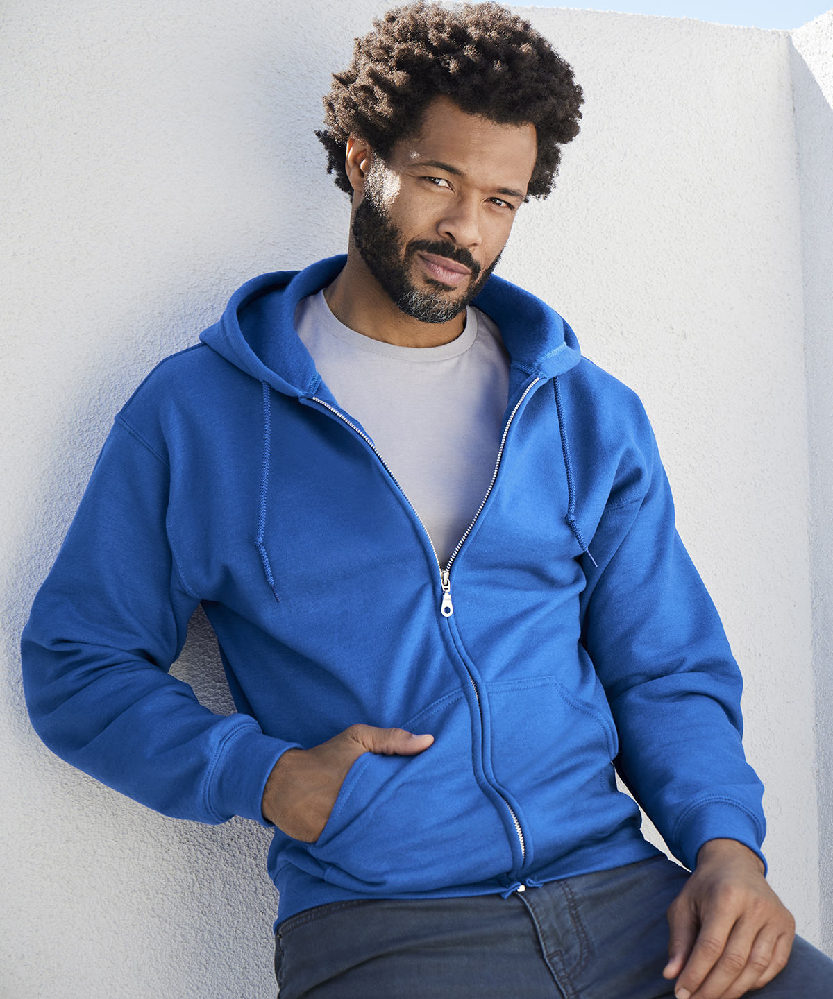 Gildan Heavy Full Zip Hoodie