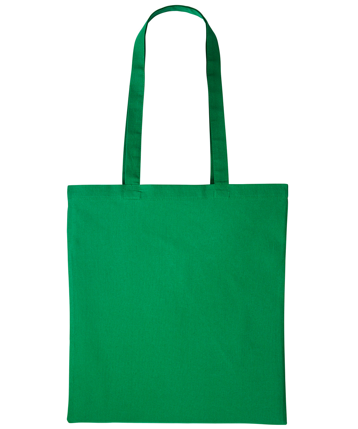 Long Handle Cotton Shopper Tote Bag