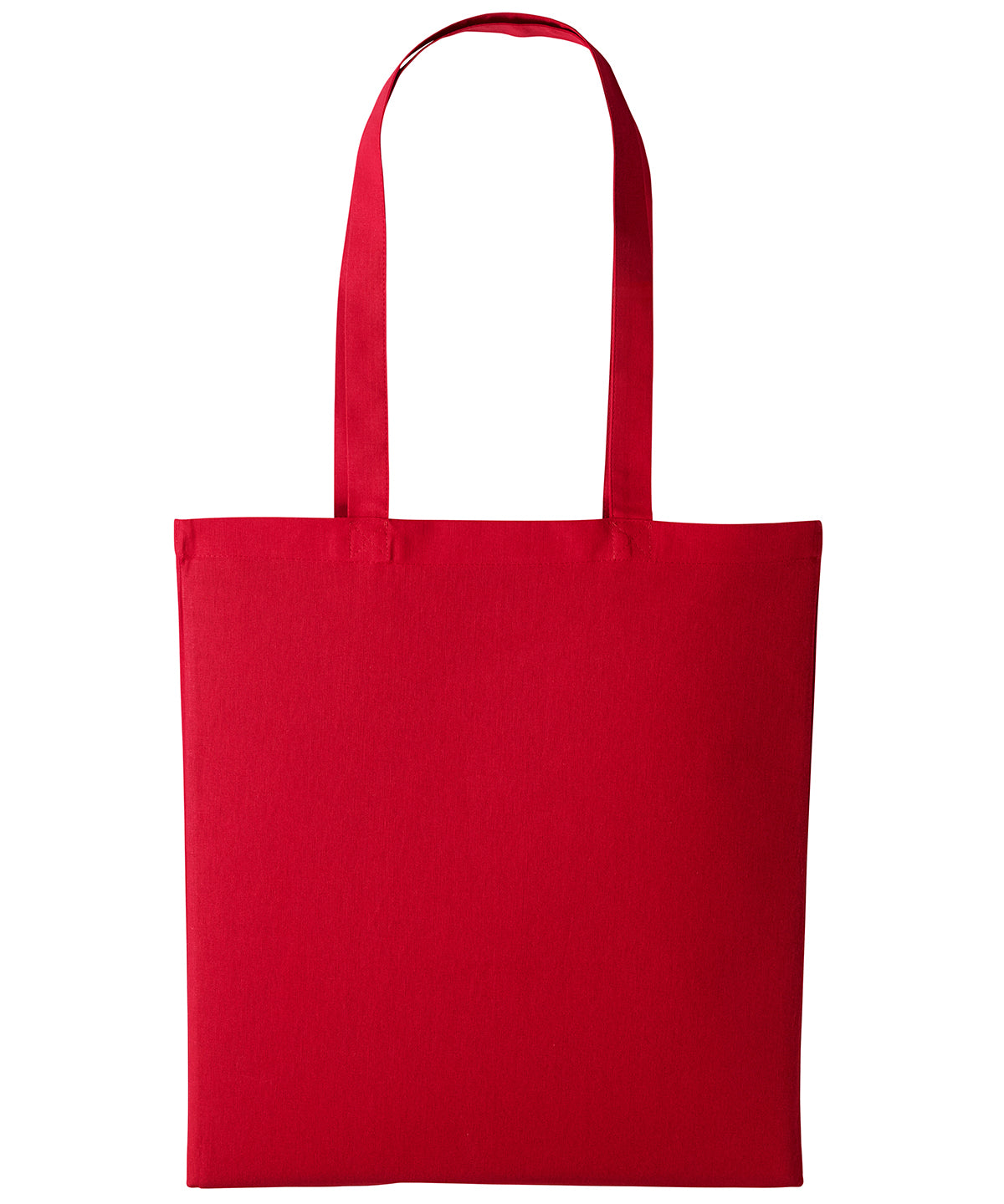 Premium Long Handle Cotton Shopper Tote Bag