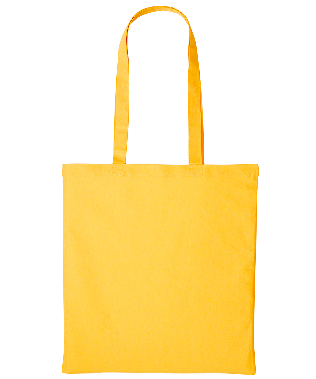Premium Long Handle Cotton Shopper Tote Bag