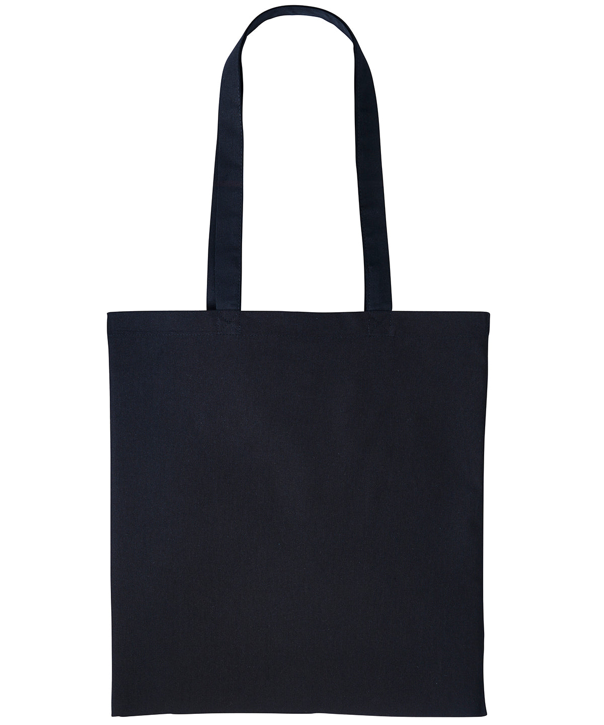 Premium Long Handle Cotton Shopper Tote Bag