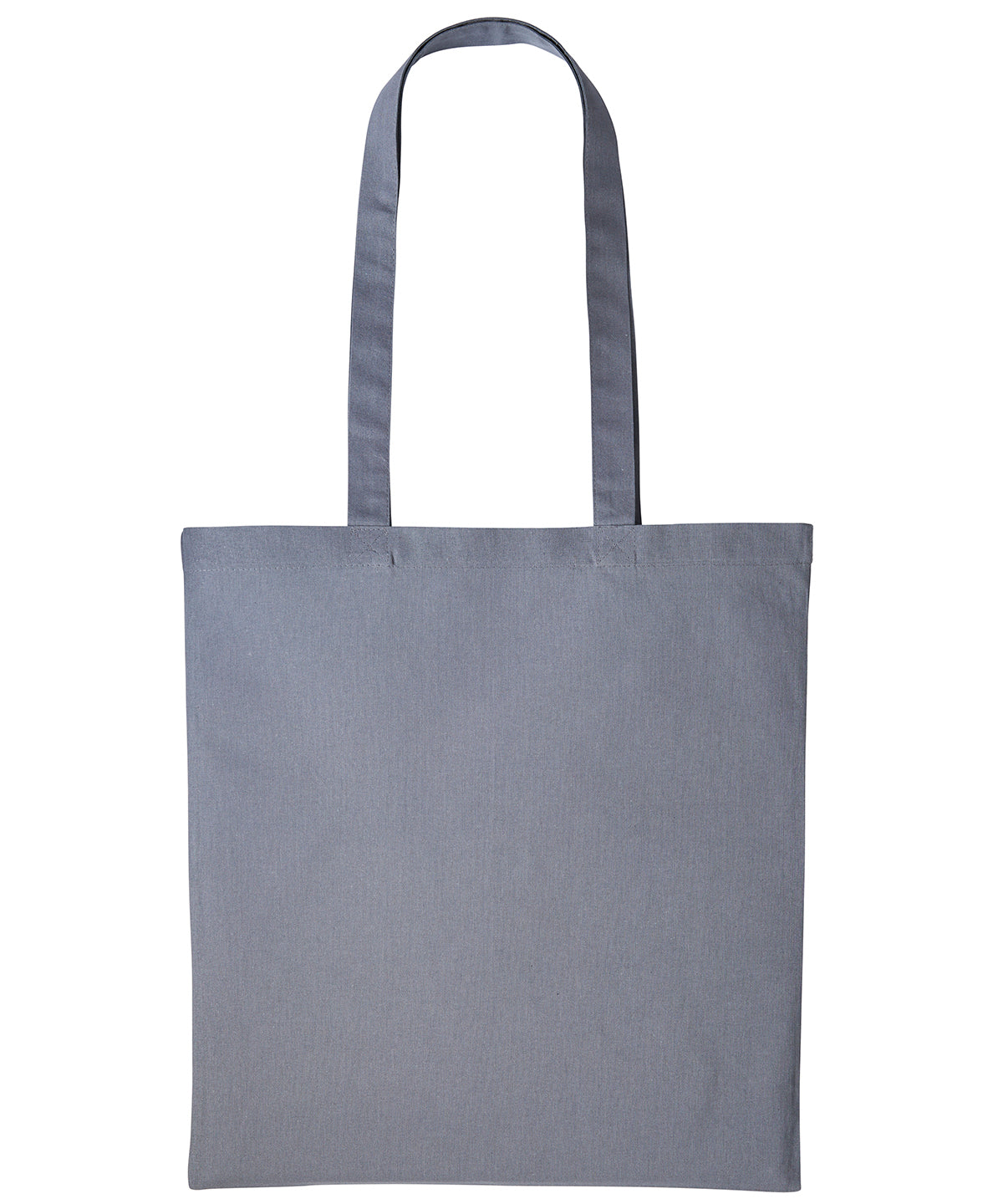 Premium Long Handle Cotton Shopper Tote Bag