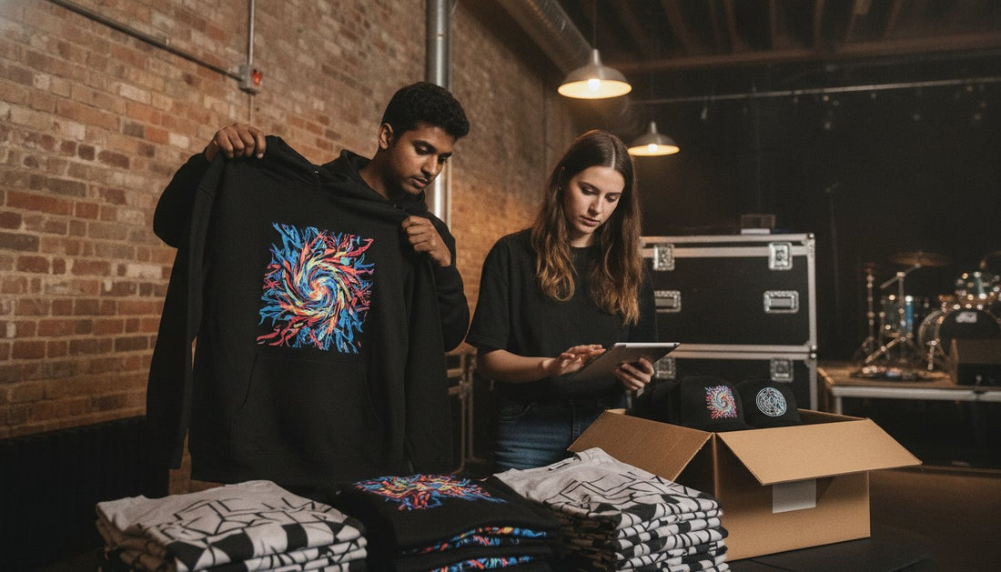 BAND MERCHANDISE PRINTING UK: THE ULTIMATE TOUR-READY GUIDE