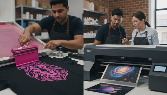Screen Printing vs DTF UK: The Ultimate 2026 Comparison Guide