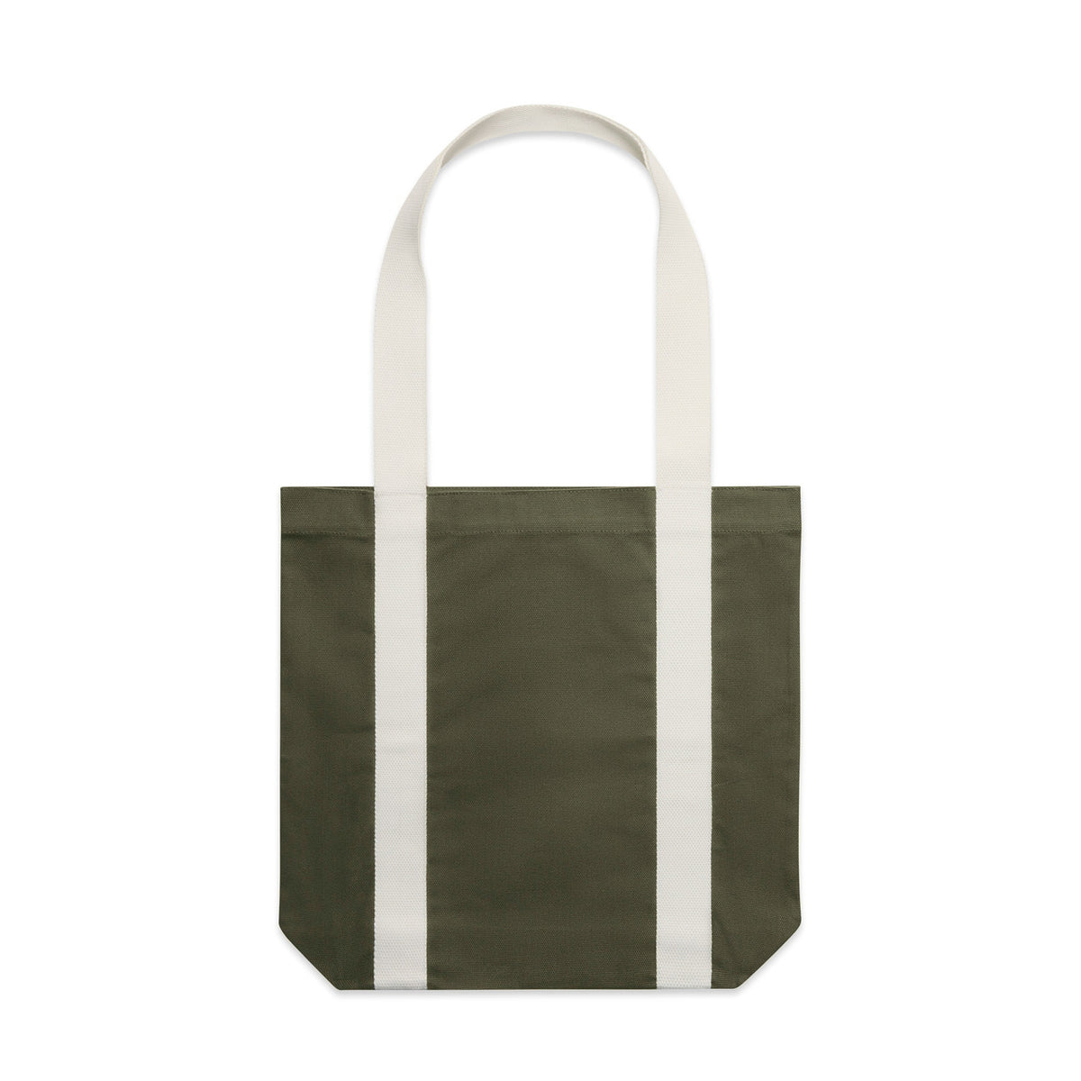 AS Colour Two-Tone Carrie Tote in Army/Cream