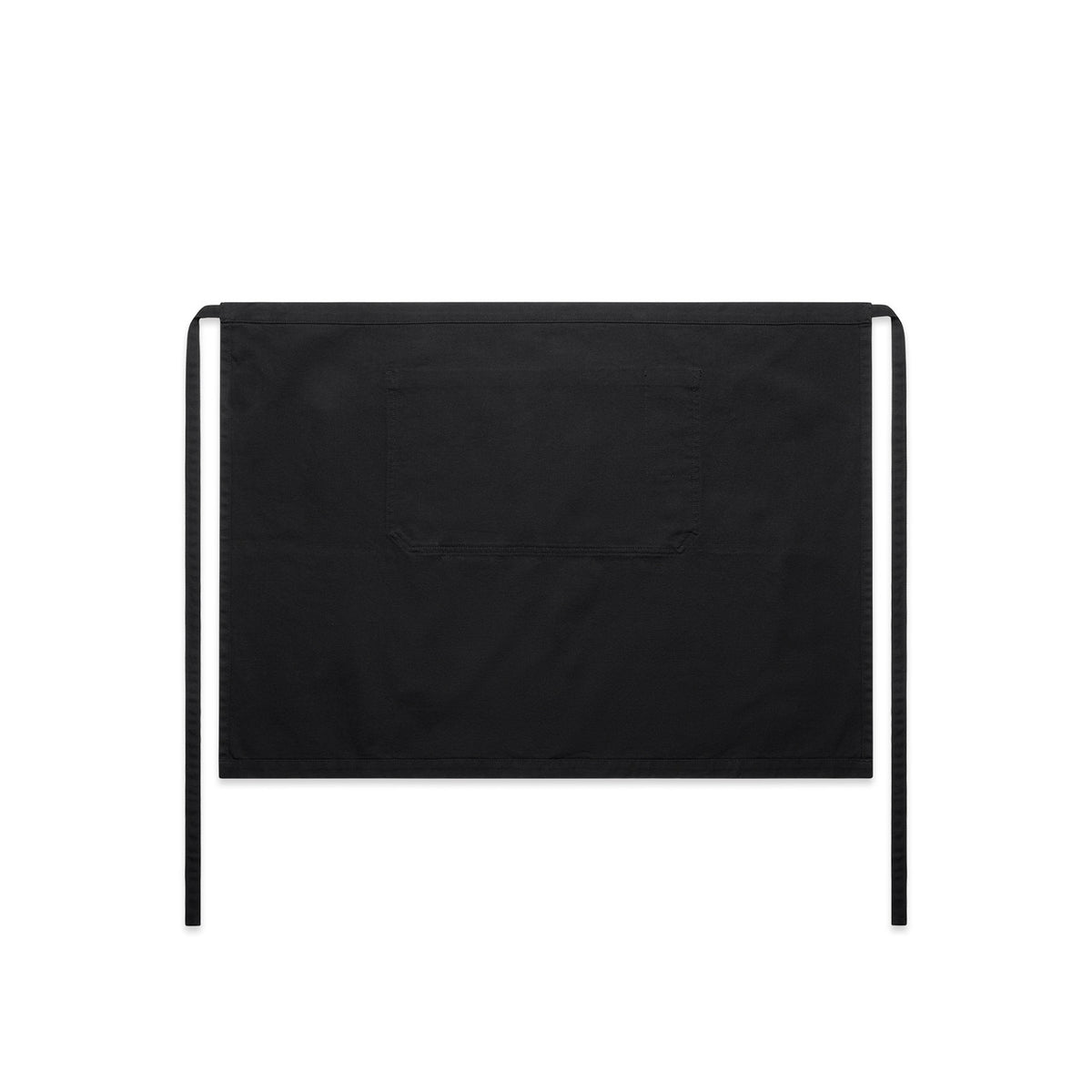 AS Colour Canvas Half Apron – black - back