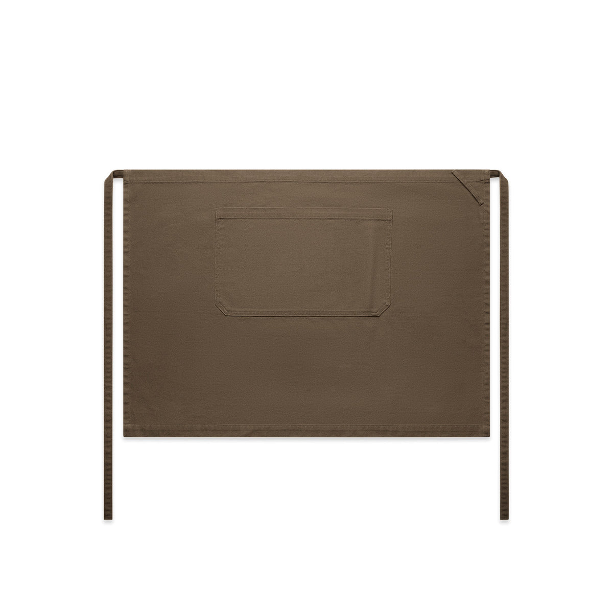 AS Colour Canvas Half Apron in Walnut
