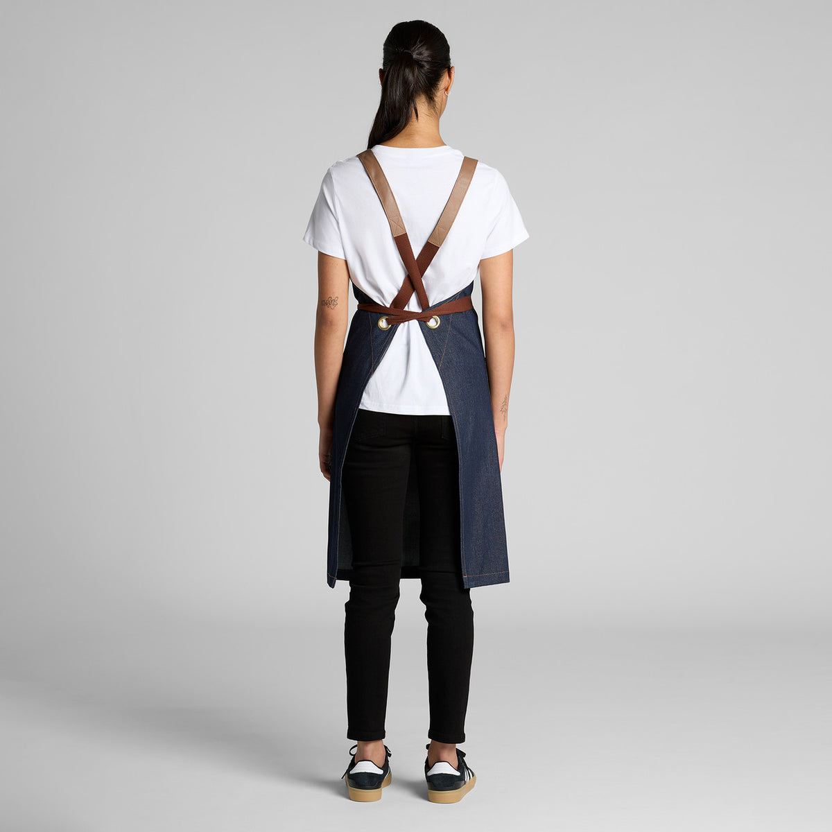 AS Colour Denim Apron – back
