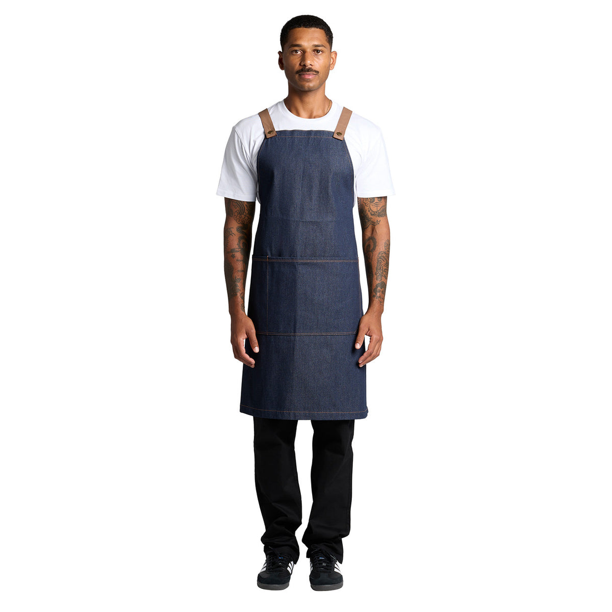AS Colour Denim Apron – front product view