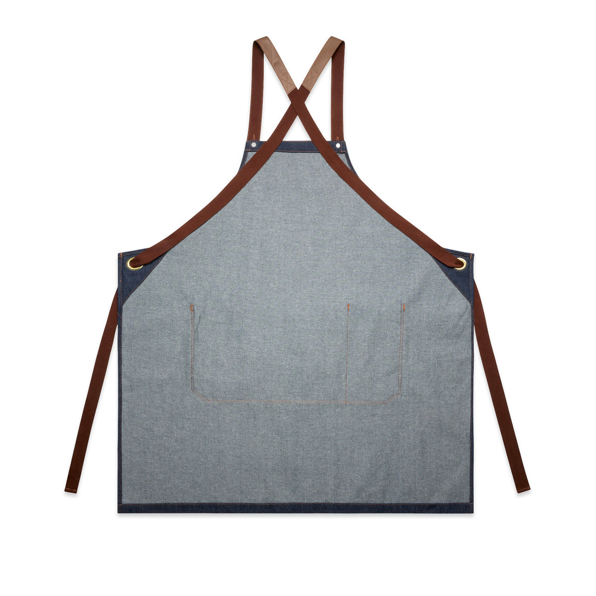 AS Colour Denim Apron – indigo - back