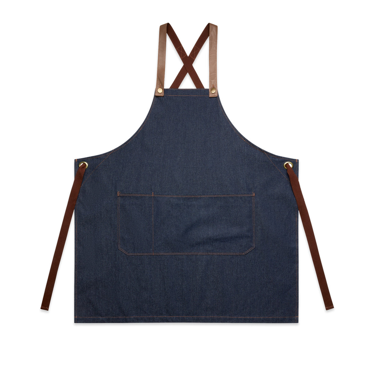 AS Colour Denim Apron in Indigo