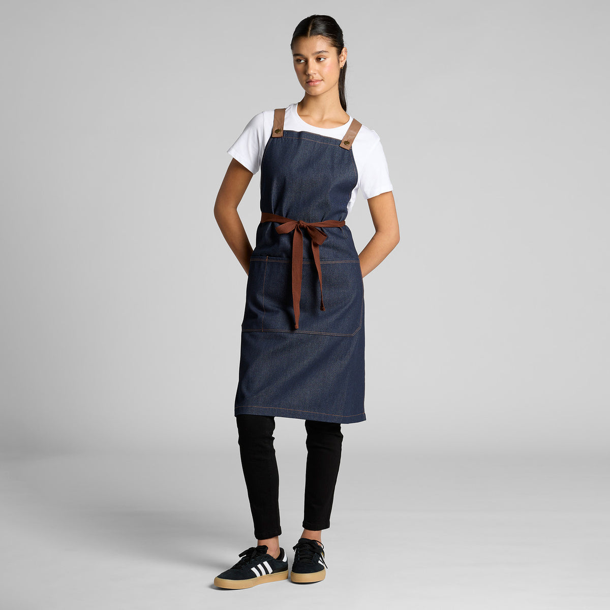 AS Colour Denim Apron – back
