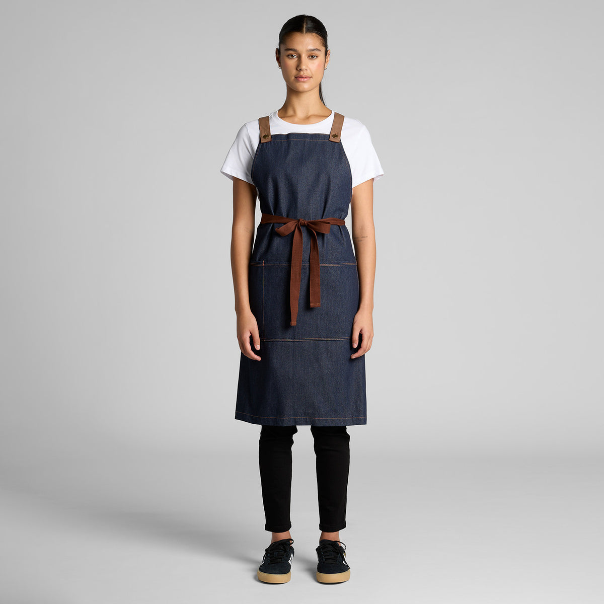 AS Colour Denim Apron – front product view
