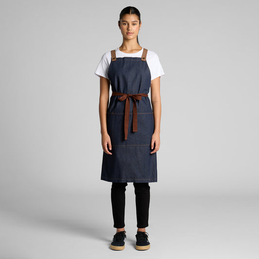 AS Colour Denim Apron – front product view