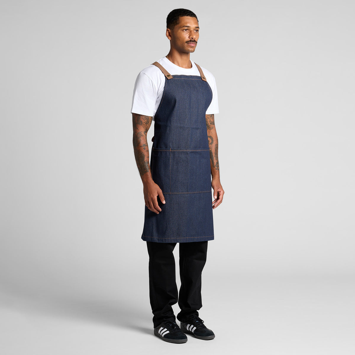 AS Colour Denim Apron – turn