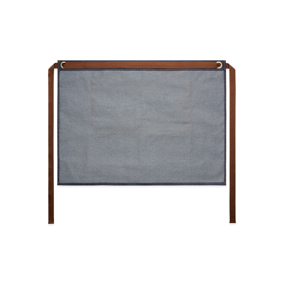 AS Colour Denim Half Apron – indigo - back