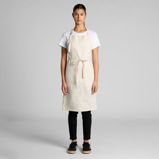 AS Colour Linen Apron – front product view
