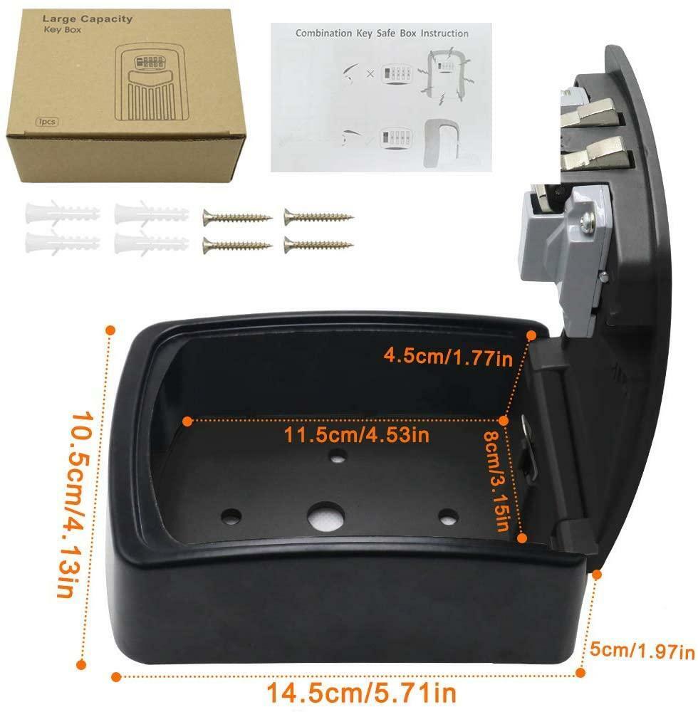 Extra Large Combination Key Safe Box