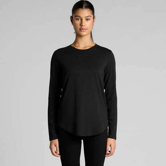 AS Colour Wo's Maple Curve L/S Tee – front product view