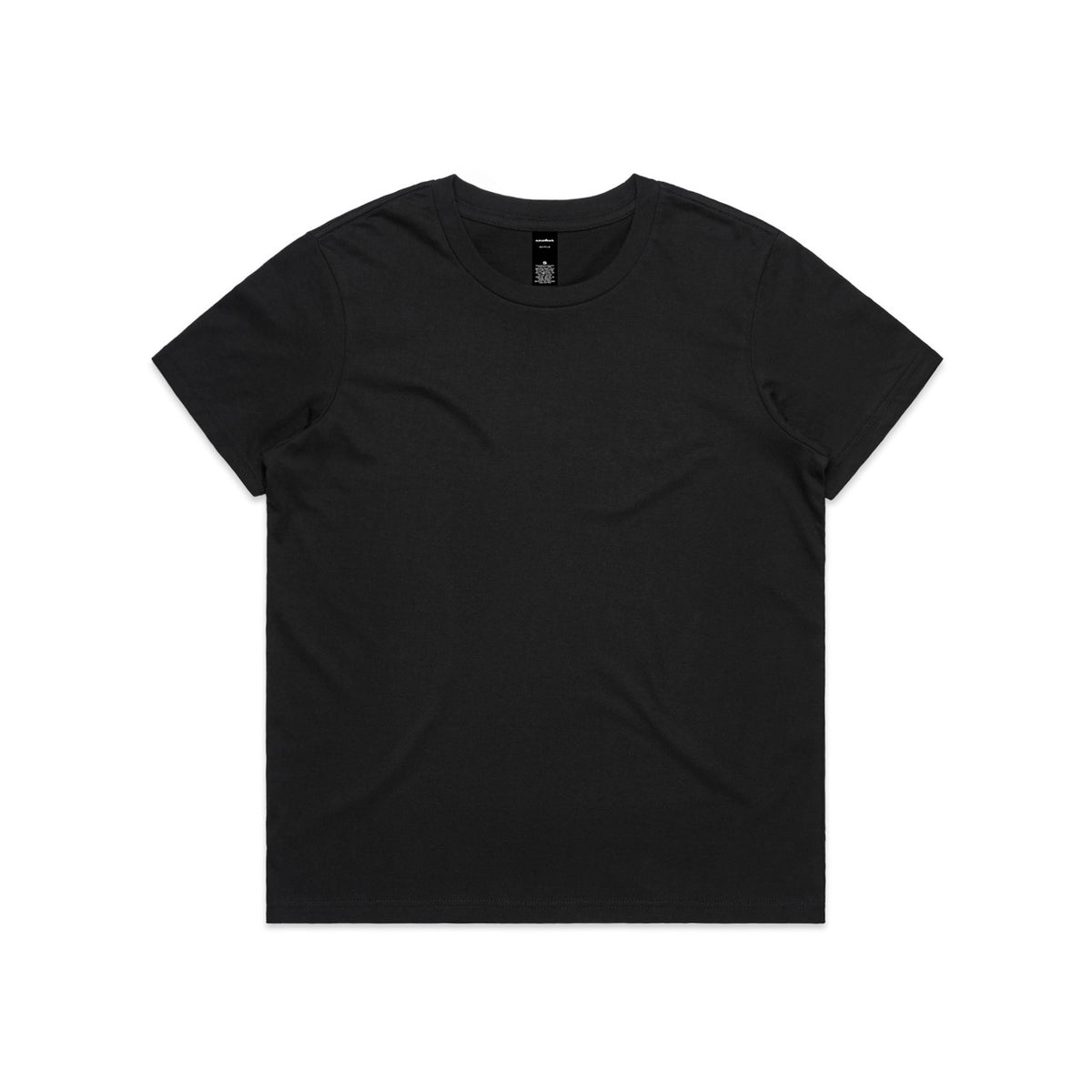 AS Colour Wo's Maple Minus Tee [-8cm] 4025 in Black