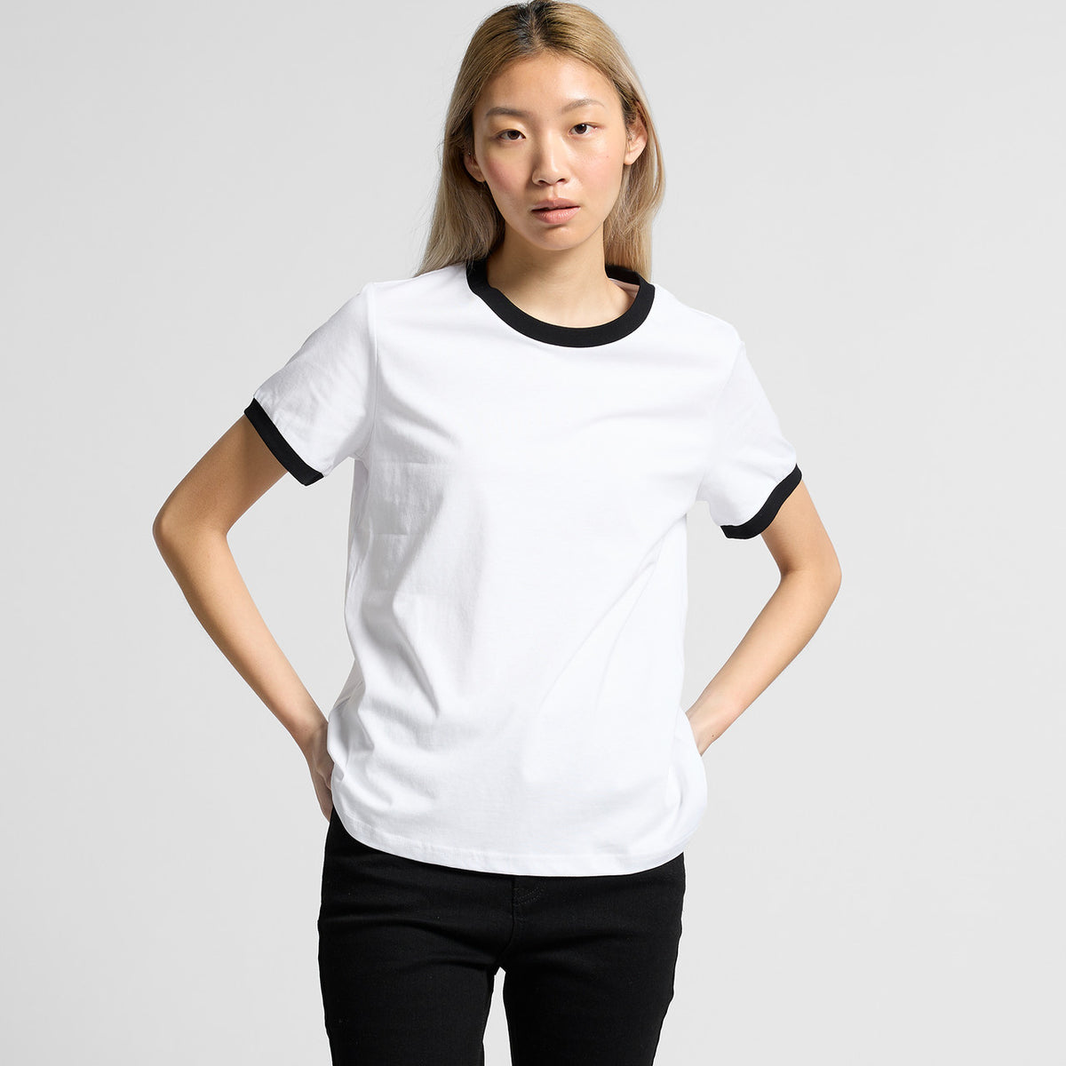 AS Colour Wo's Maple Ringer Tee – back