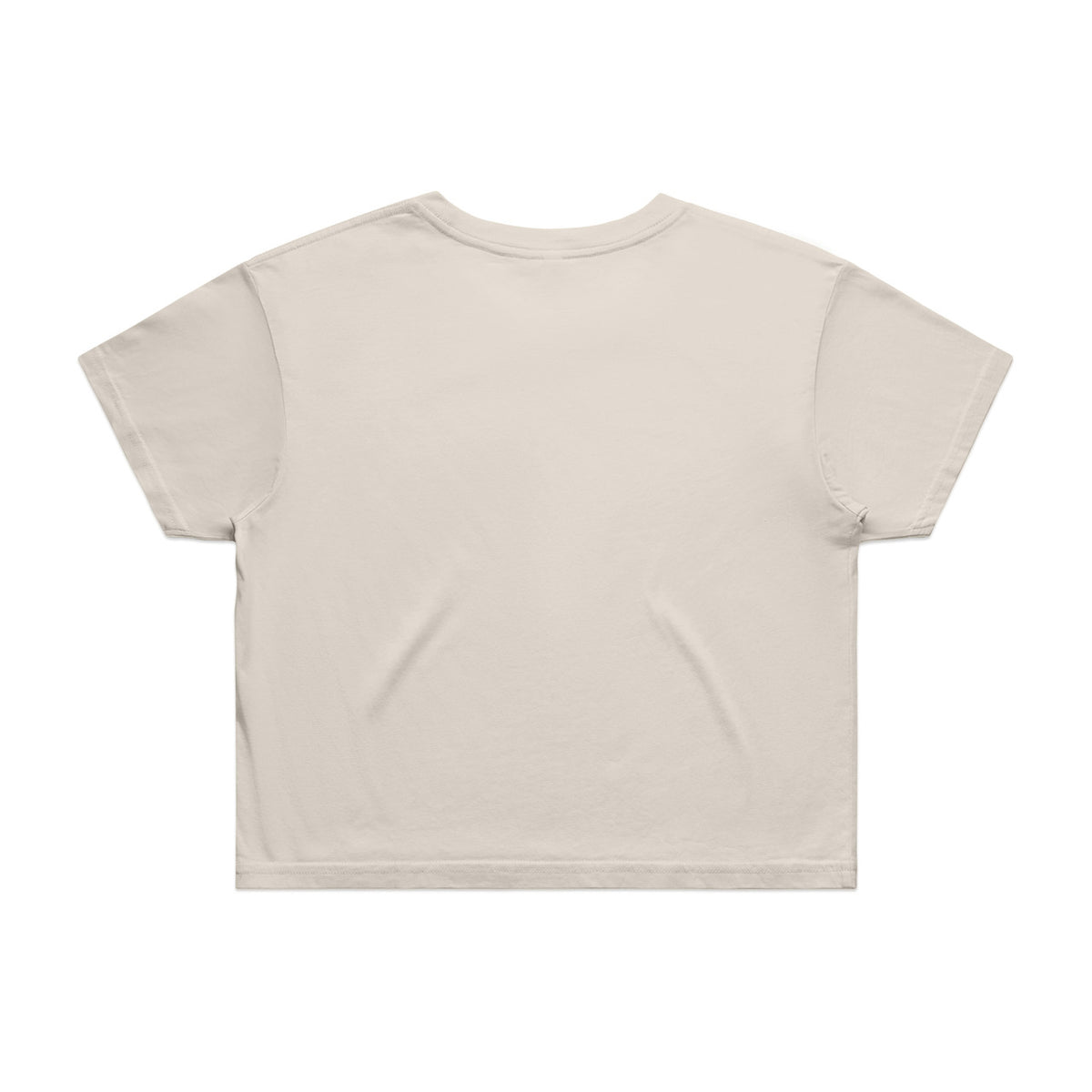 AS Colour Wo's Crop Tee – bone - back