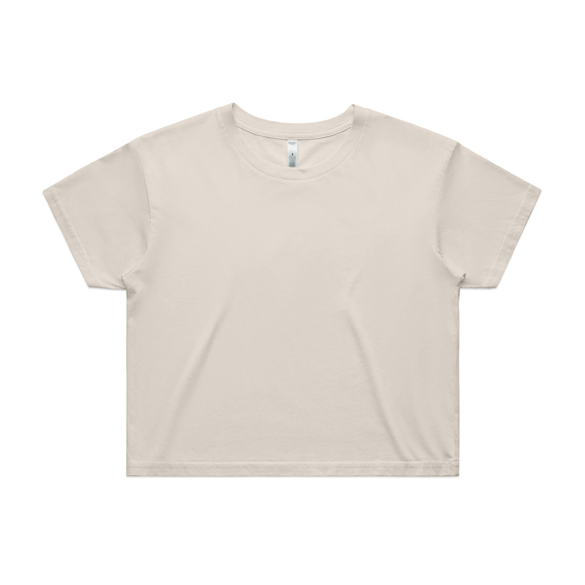 AS Colour Wo's Crop Tee in Bone