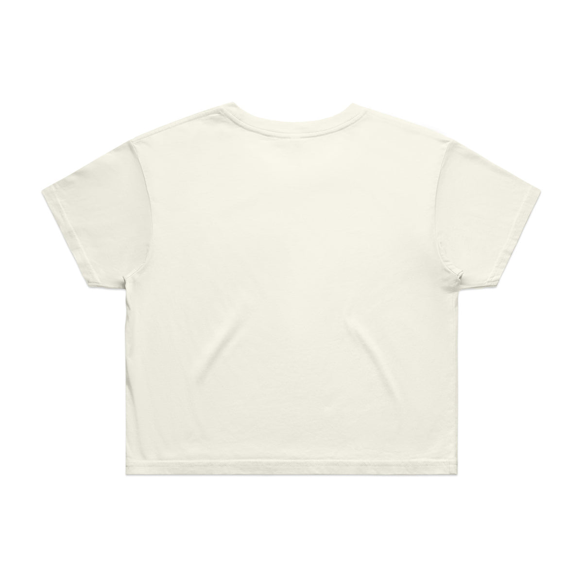 AS Colour Wo's Crop Tee – ecru - back