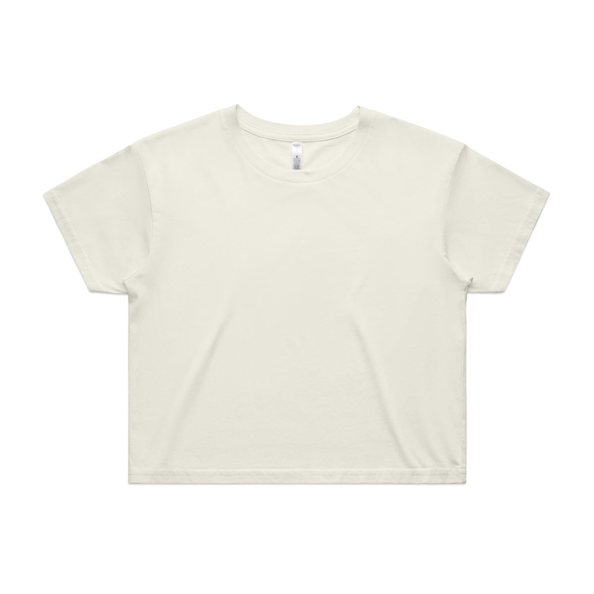 AS Colour Wo's Crop Tee in Ecru