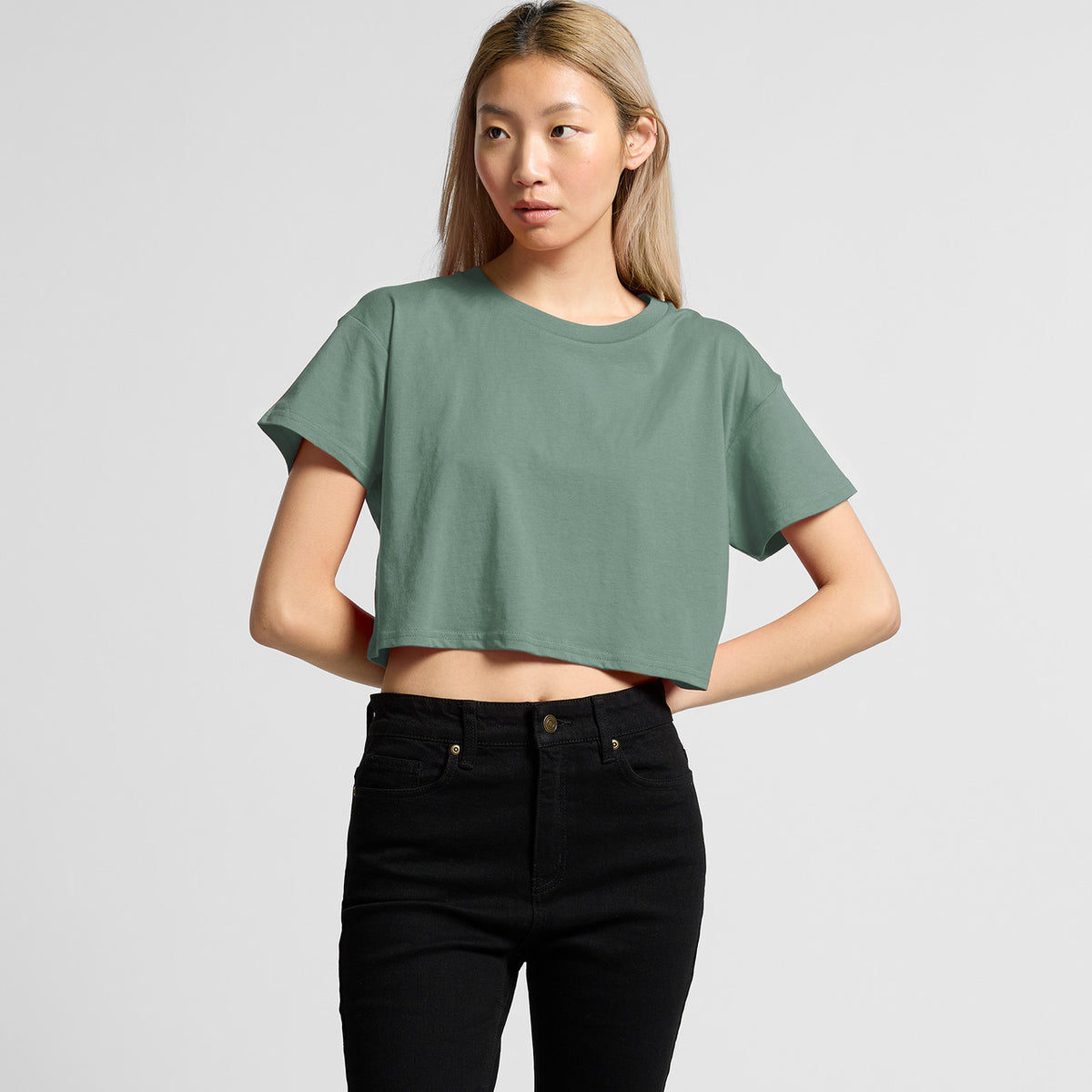 AS Colour Wo's Crop Tee – back
