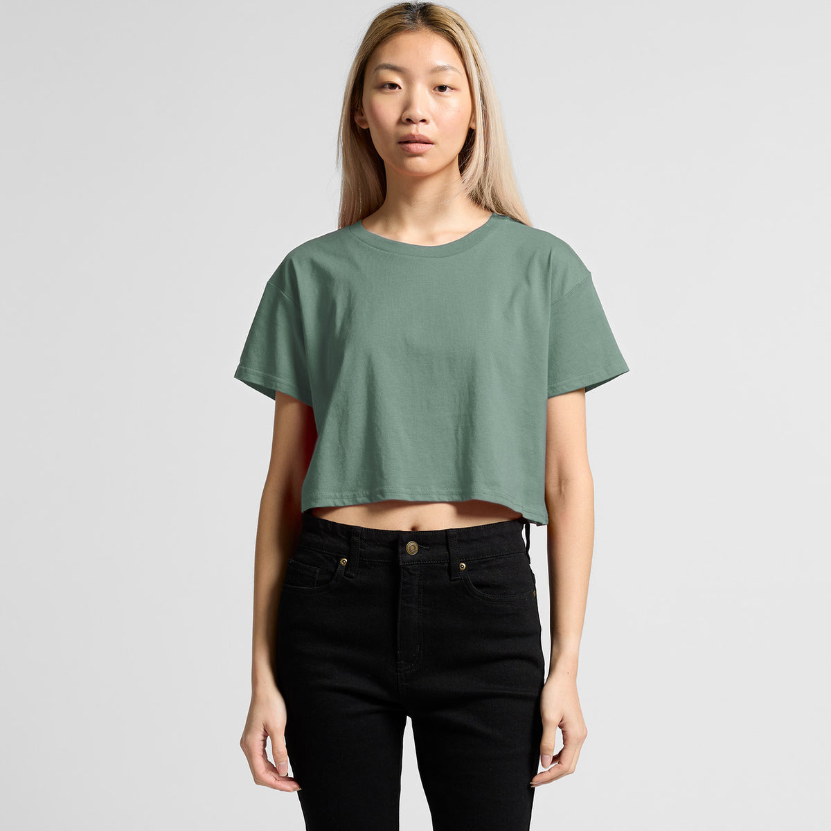 AS Colour Wo's Crop Tee – front product view