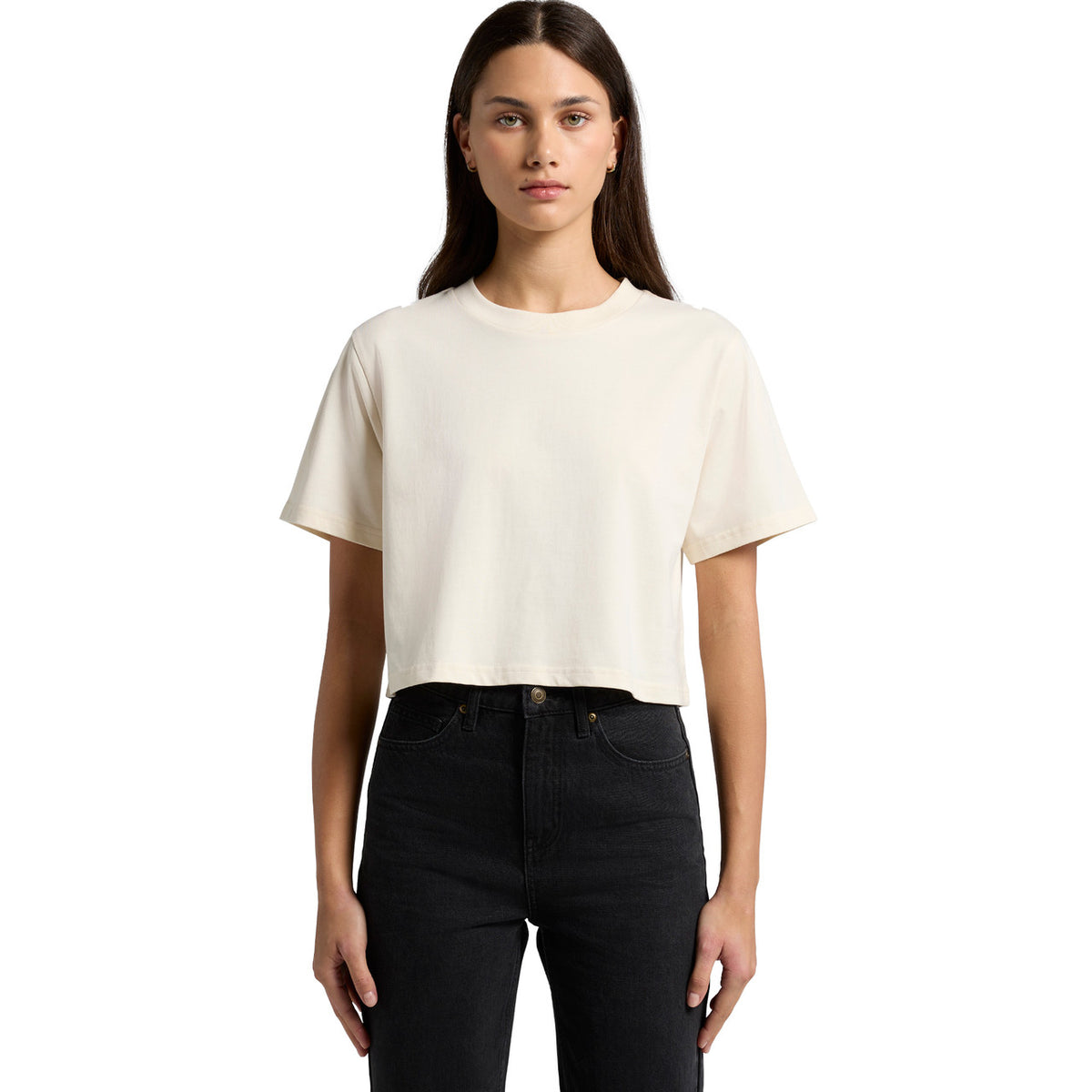 AS Colour Wo's Classic Crop Tee – front product view