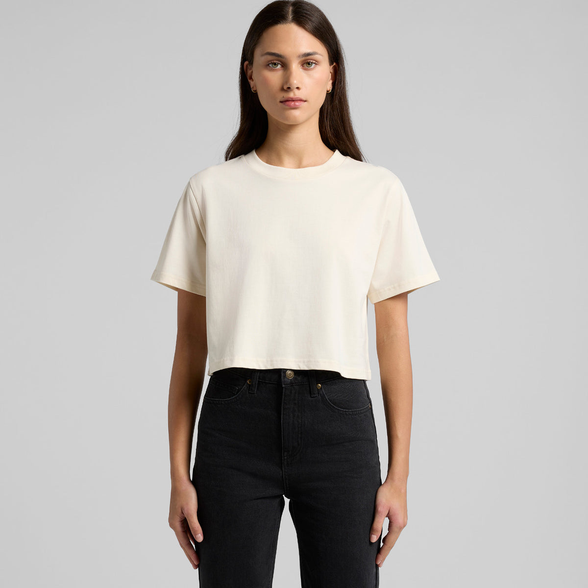 AS Colour Wo's Classic Crop Tee – front product view