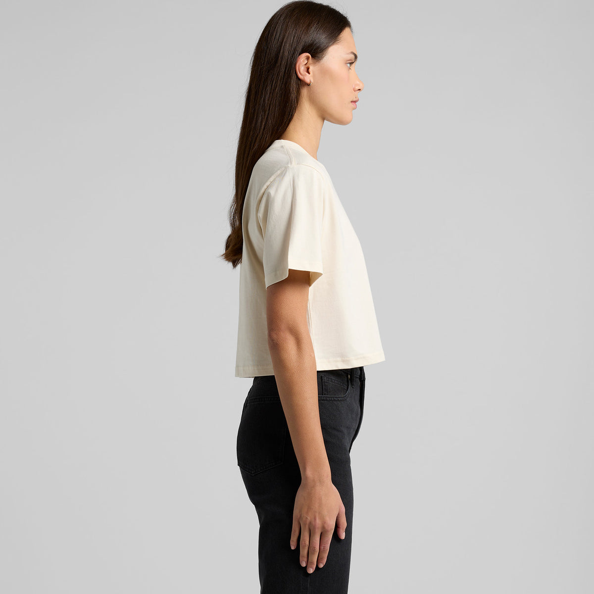AS Colour Wo's Classic Crop Tee – side