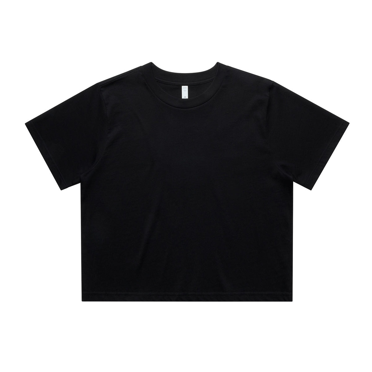 AS Colour Wo's Classic Crop Tee in Black