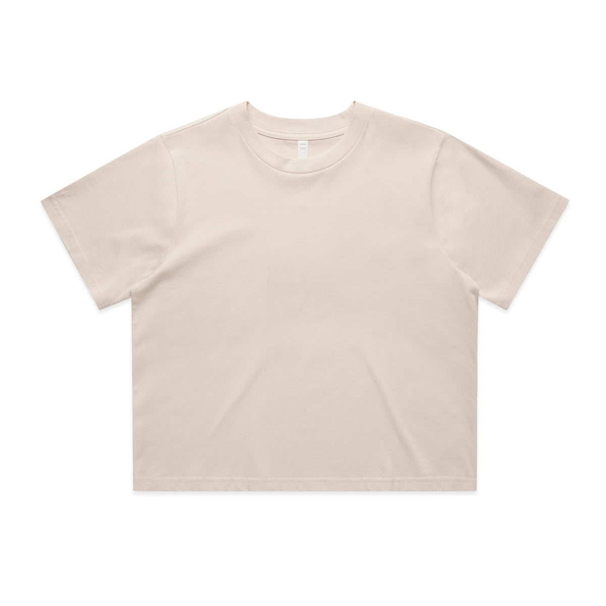 AS Colour Wo's Classic Crop Tee in Bone