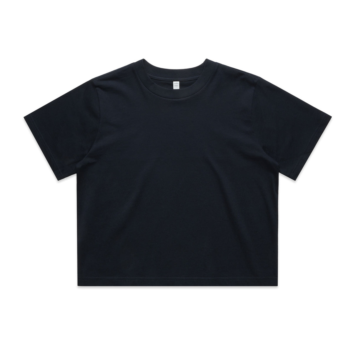 AS Colour Wo's Classic Crop Tee in Navy