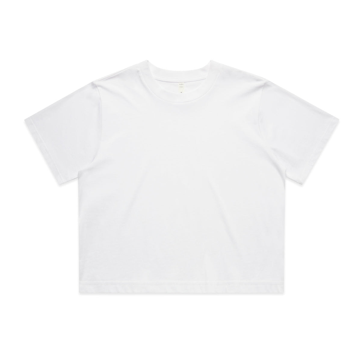 AS Colour Wo's Classic Crop Tee in White
