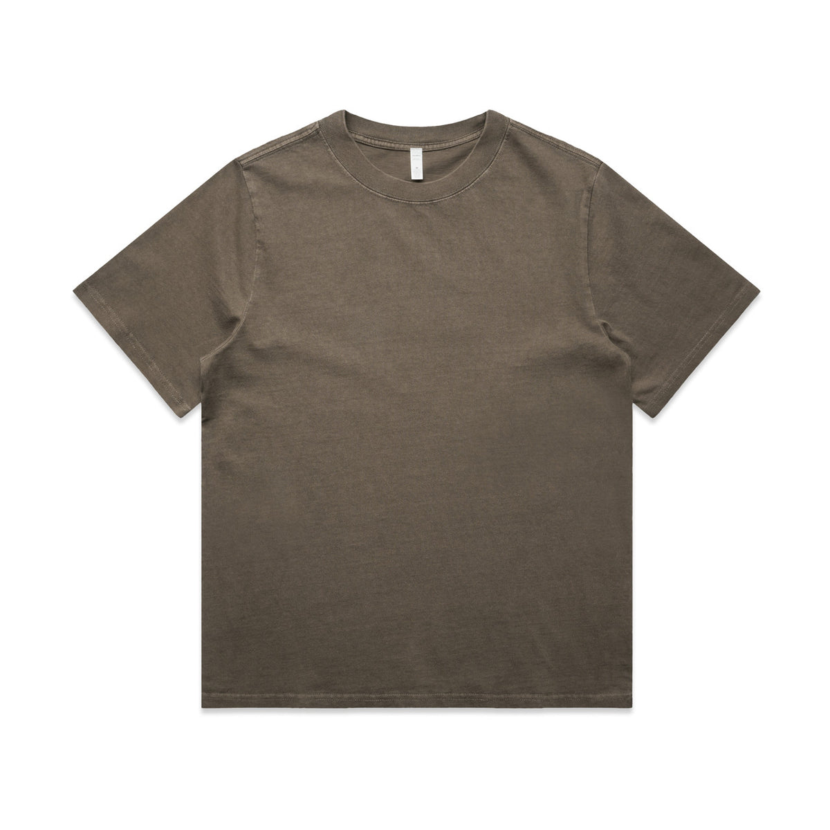 AS Colour Wo's Heavy Faded Tee in Faded Brown