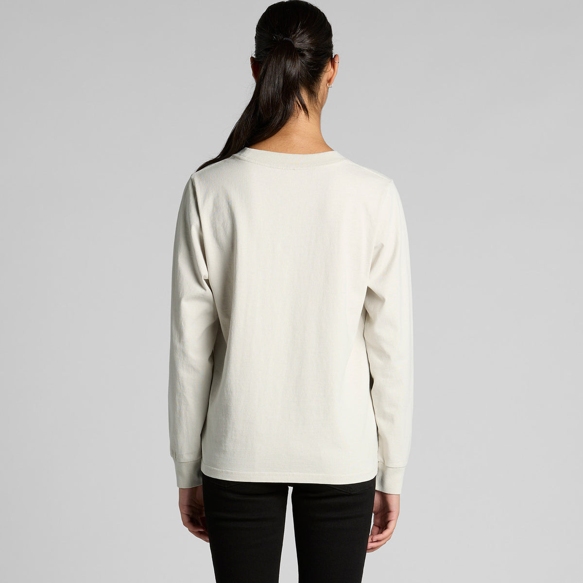 AS Colour Wo's Heavy Faded L/S Tee – back